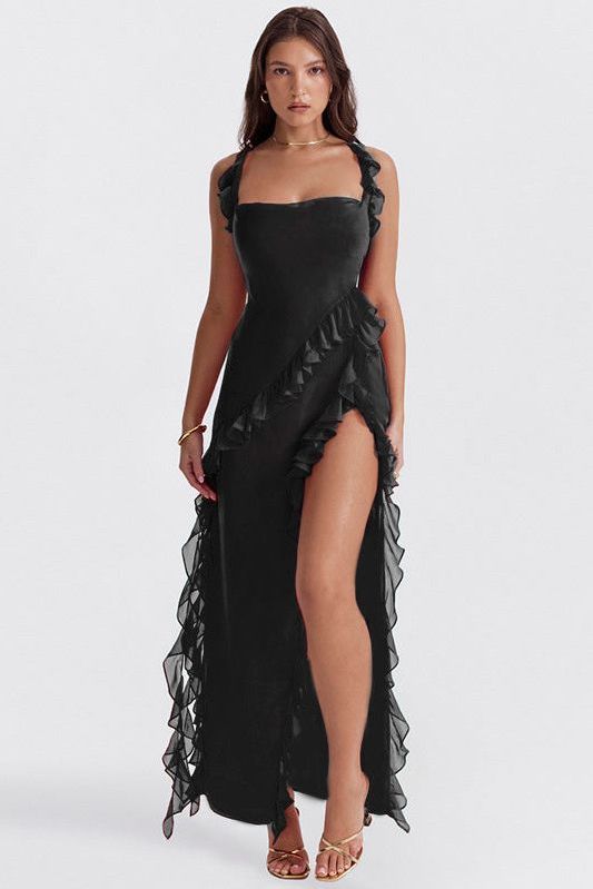 Adrianna - Maxi Ruffle Dress