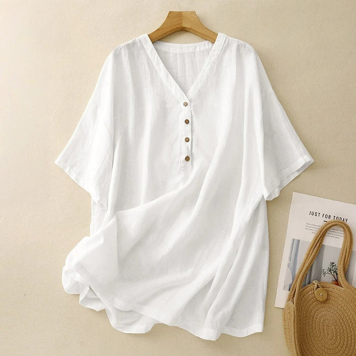 LUMA LINEN BLOUSE
