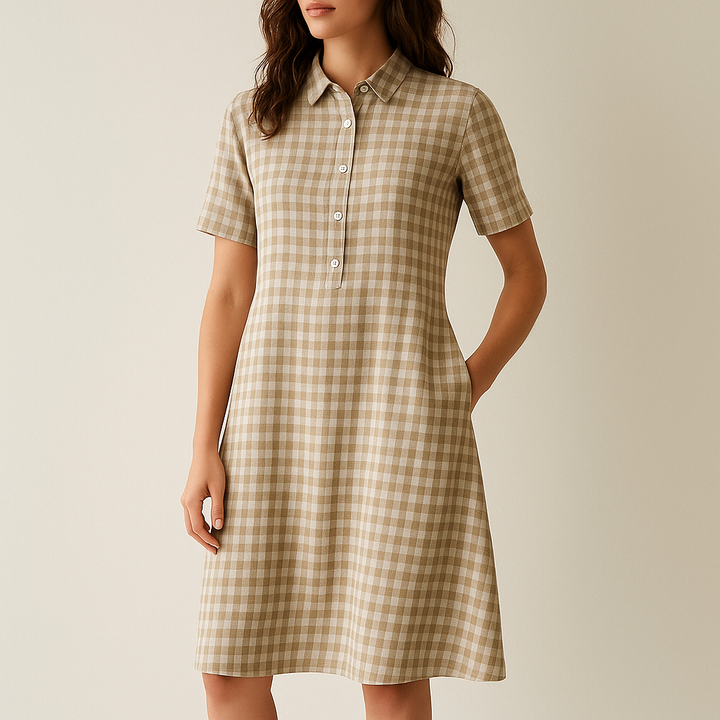 Alani Linen Shirt Dress