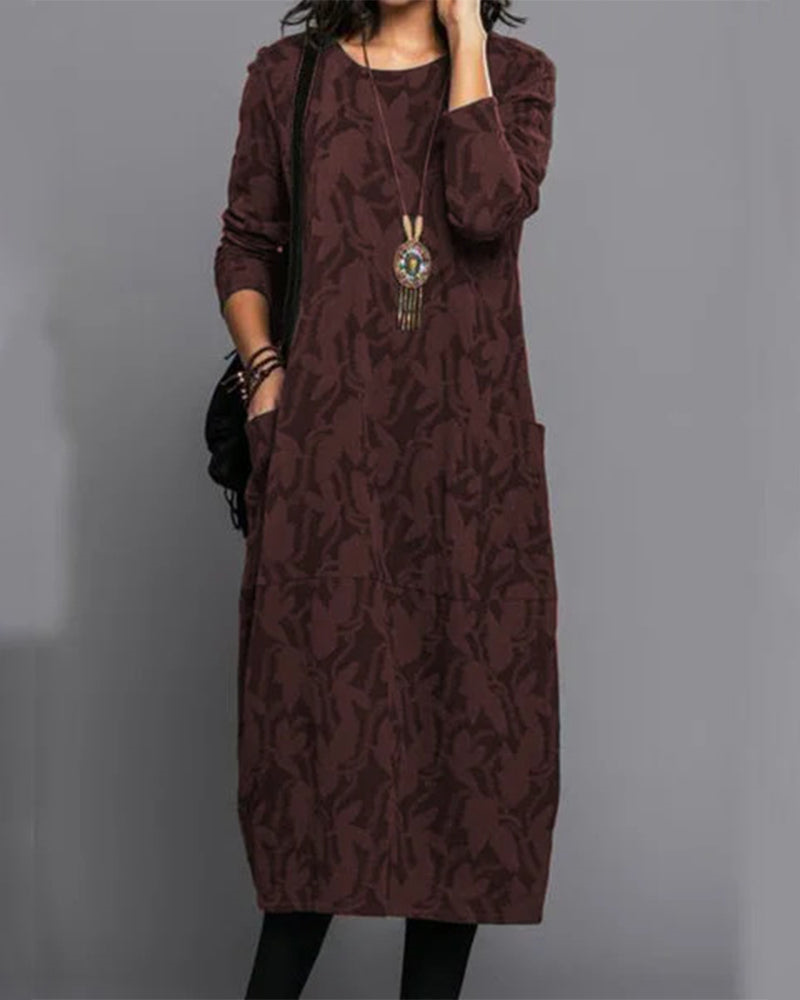 LuxeFlow Maxikleid