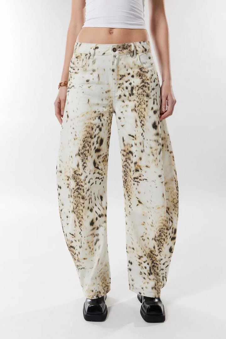 Sable Low-Rise Jeans