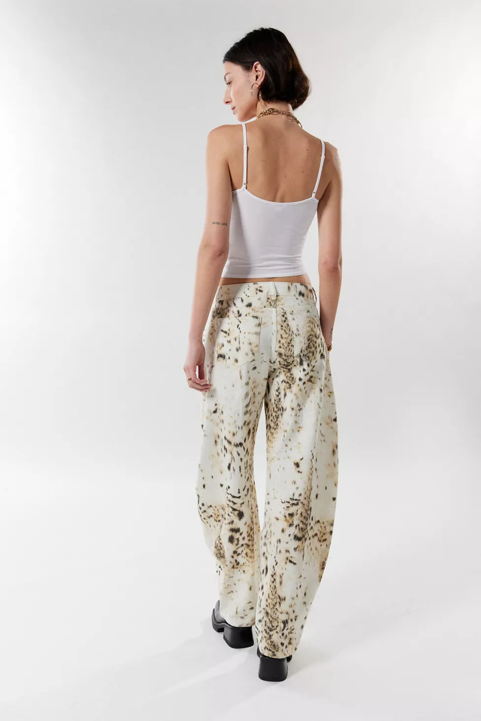 Sable Low-Rise Jeans