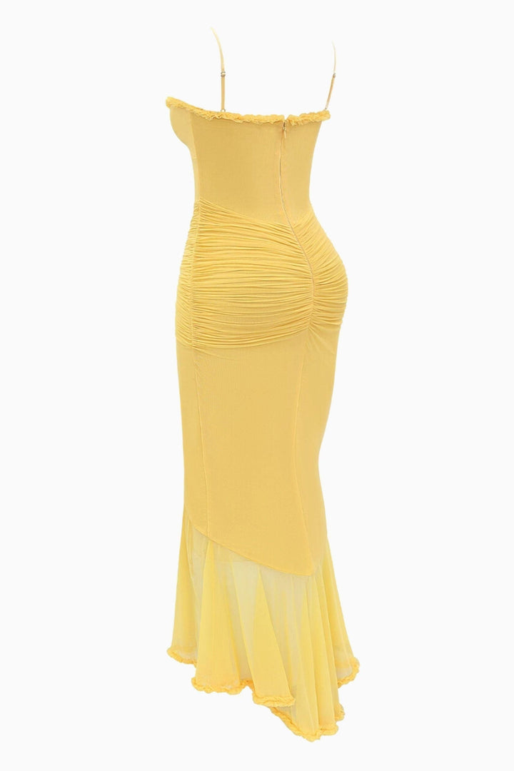 Lisa - Ruffled Long Dress