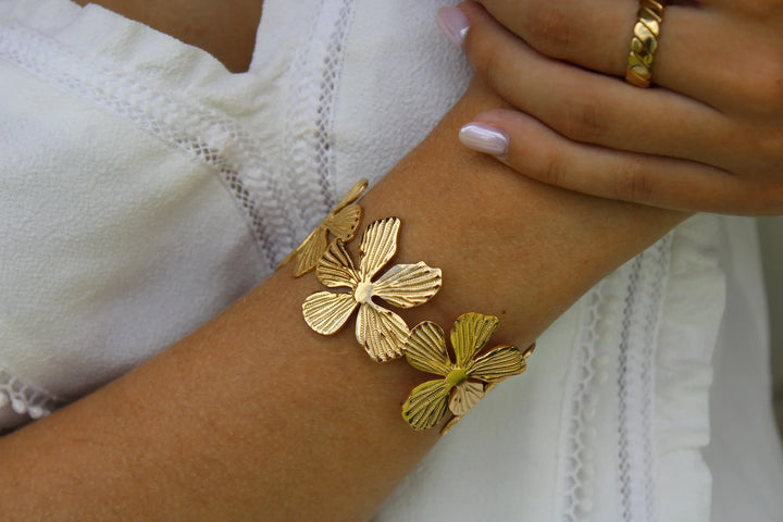 ARMBAND FLEURS LARGES