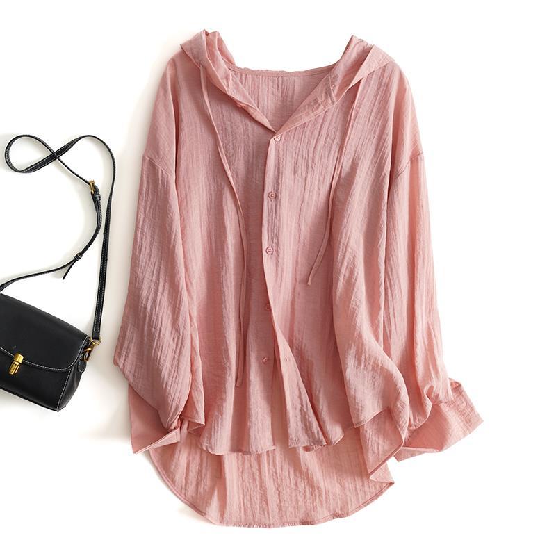 DIANA LINEN HOODIE
