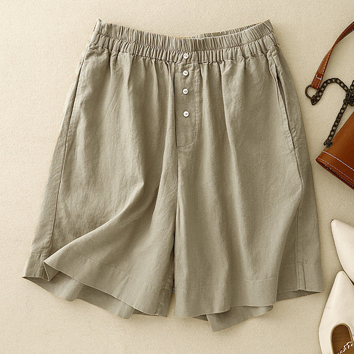 GINA LINEN SHORTS