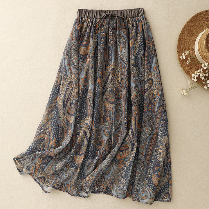 DANIELLE LINEN SKIRT