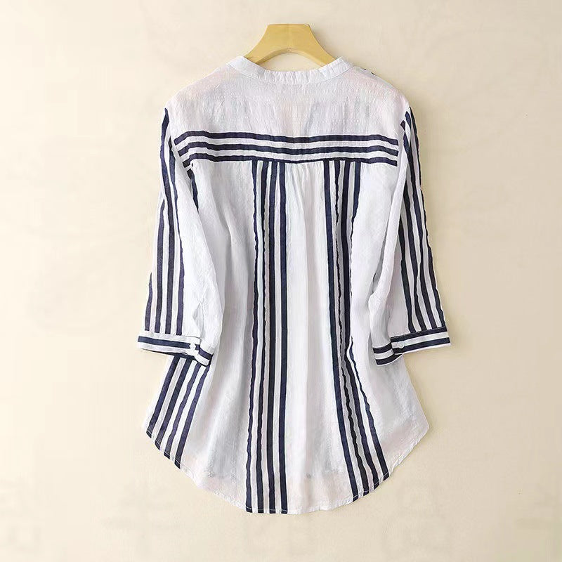 NATALIA LINEN SHIRT