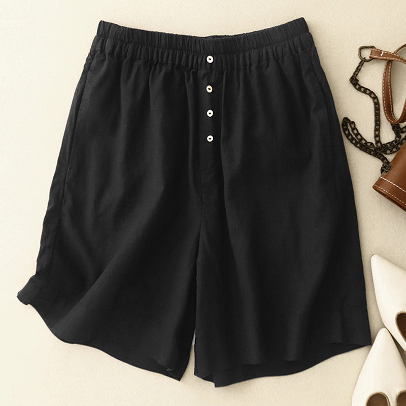 GINA LINEN SHORTS
