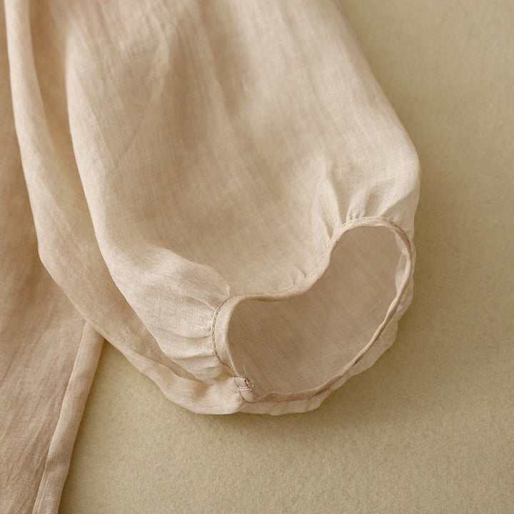 FLORA LINEN BLOUSE