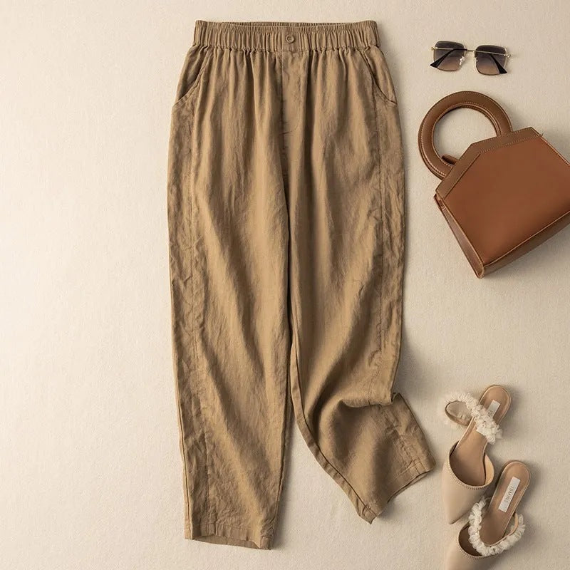 ANNA LINEN PANTS