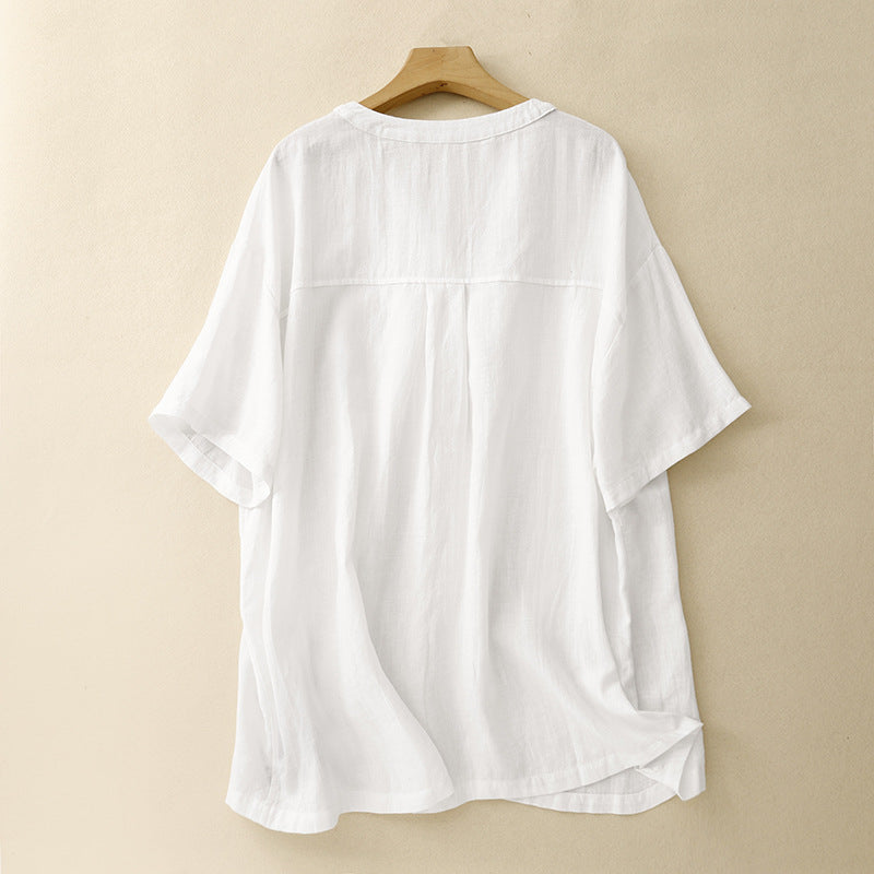 LUMA LINEN BLOUSE