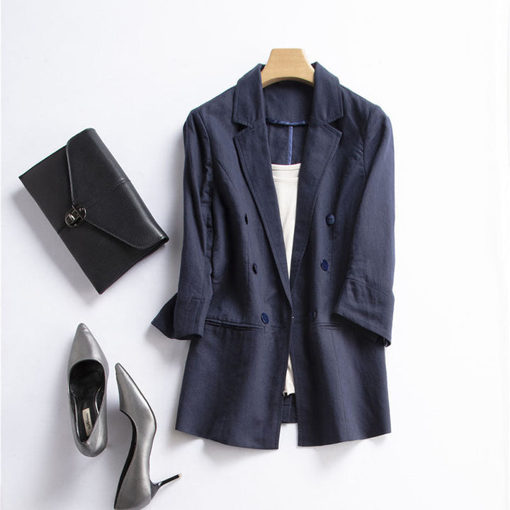 RITA™ LINEN BLAZER