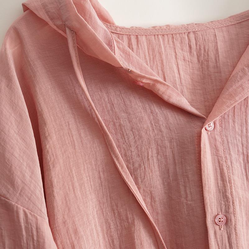 DIANA LINEN HOODIE