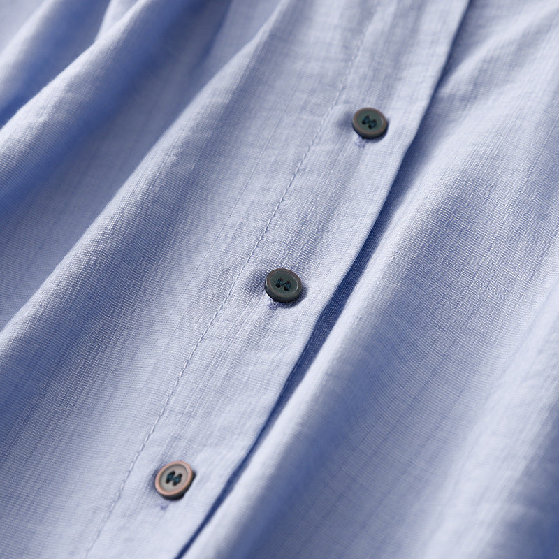 LUCIA LINEN BLOUSE