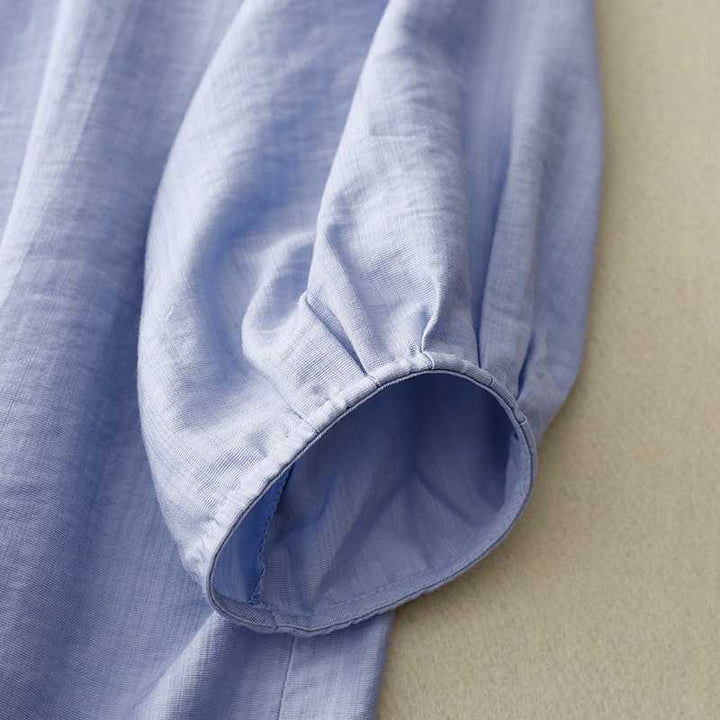 JENNA LINEN BLOUSE