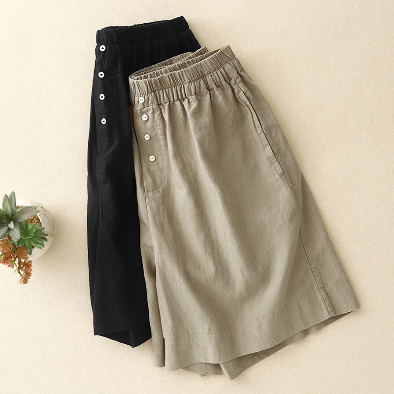 GINA LINEN SHORTS
