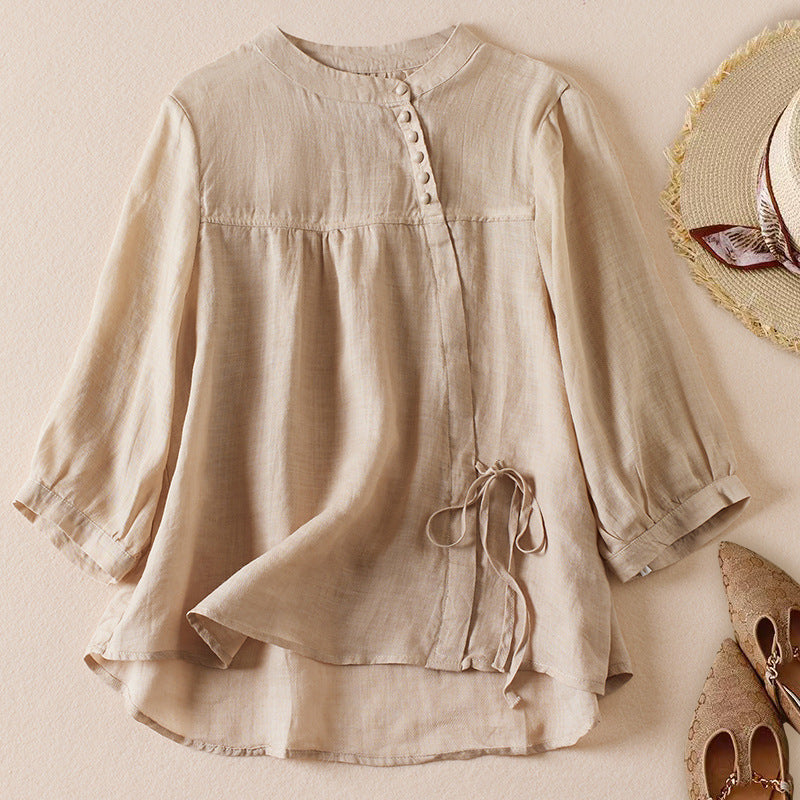 KATE LINEN BLOUSE