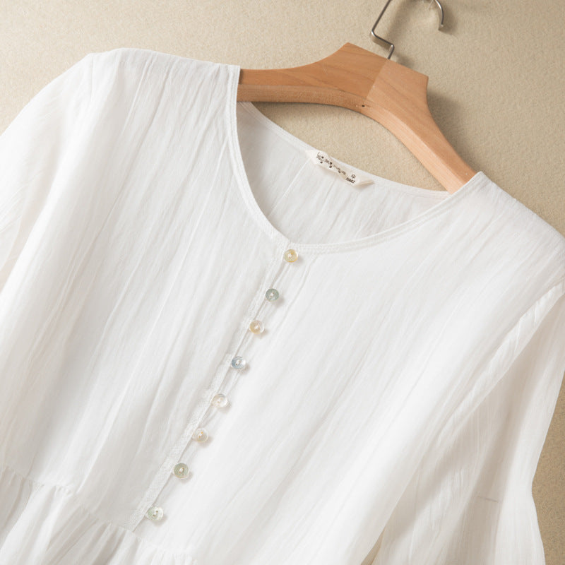 ABIGAIL LINEN DRESS