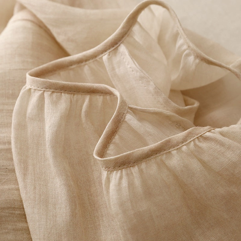 FLORA LINEN BLOUSE