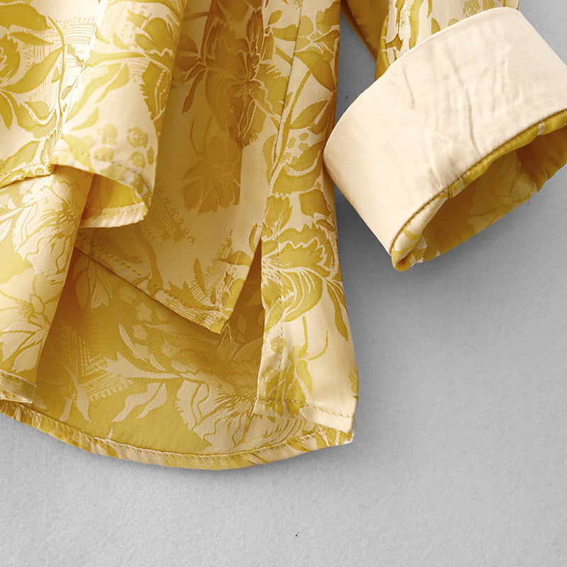 AMANDA LINEN BLOUSE