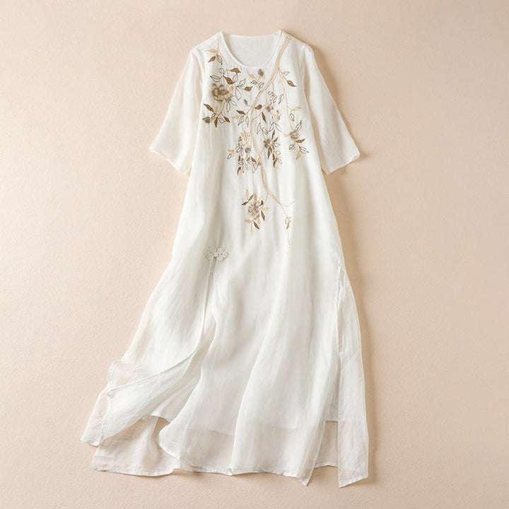 SAKORA LINEN DRESS