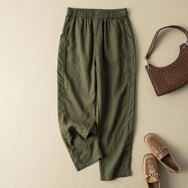 ANNA LINEN PANTS
