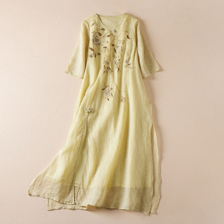 SAKORA LINEN DRESS