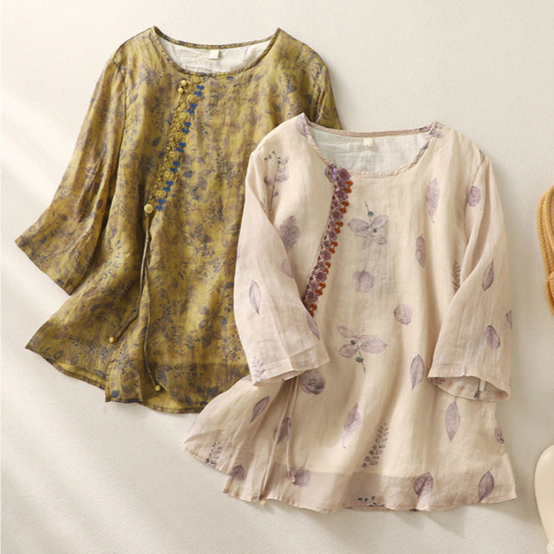 NOY™ LINEN BLOUSE