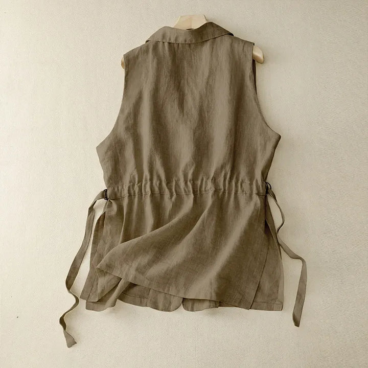 ALICE LINEN VEST