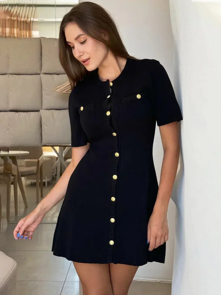 Mandi Knit Mini Dress