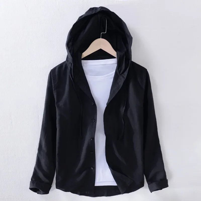 NOA LINEN HOODIE