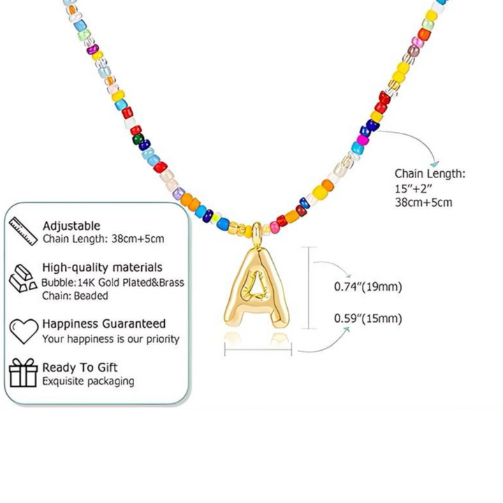 The Everly Letter Necklace