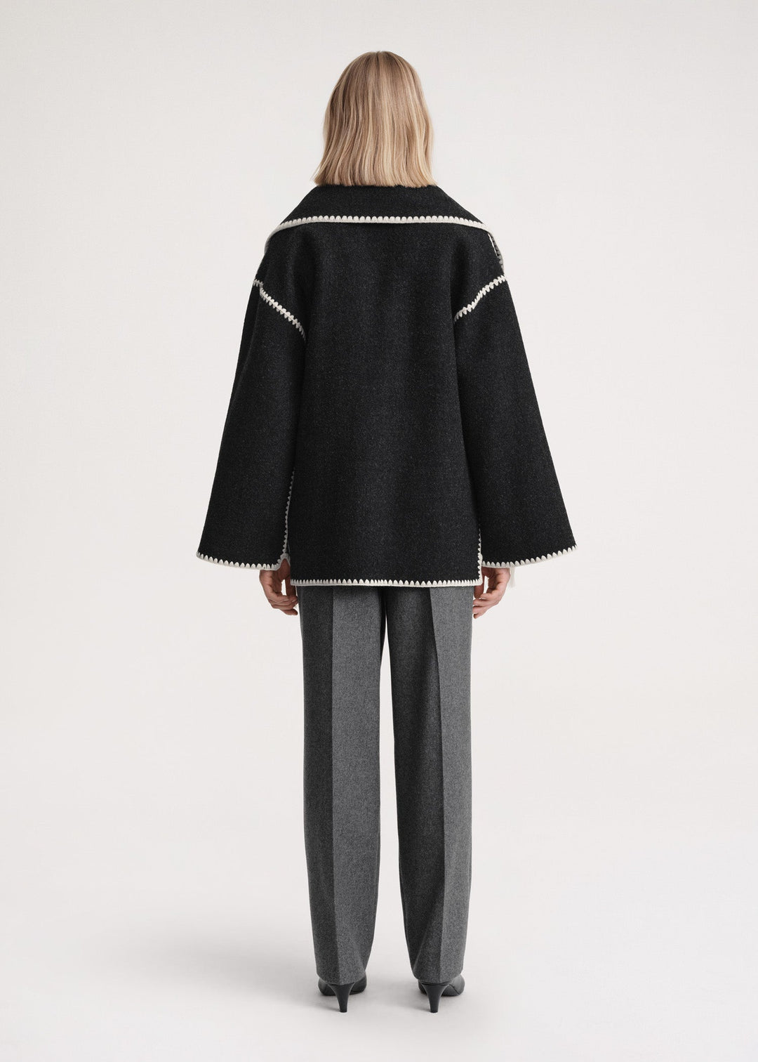 SilkLuxe Scarf Jacket