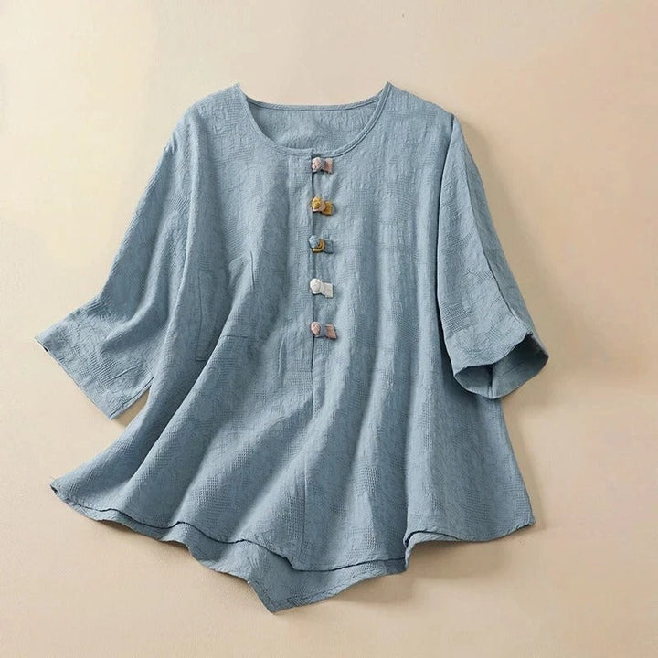 EDEN LINEN BLOUSE