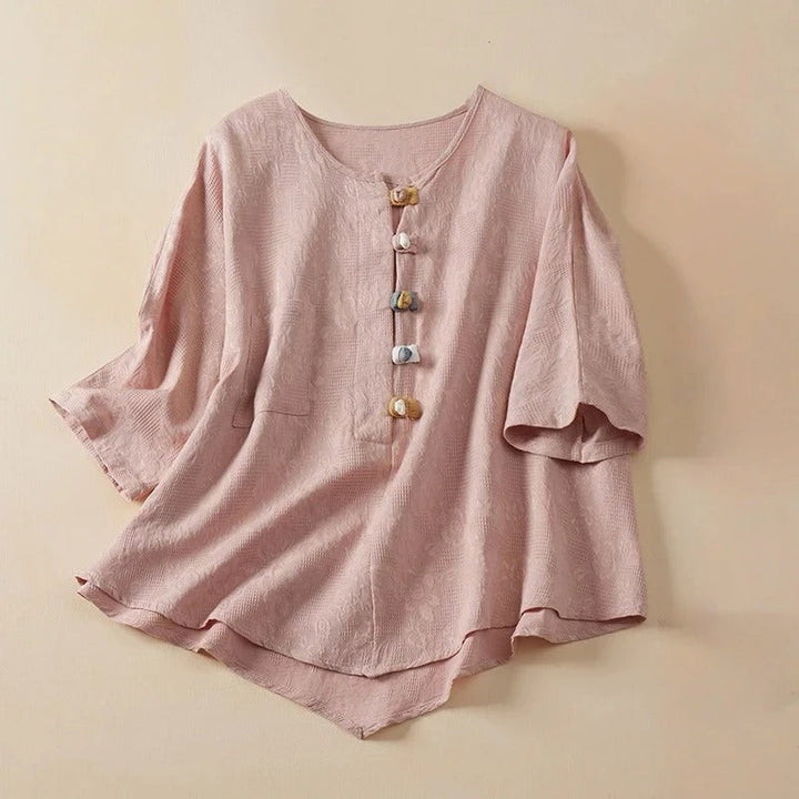 EDEN LINEN BLOUSE