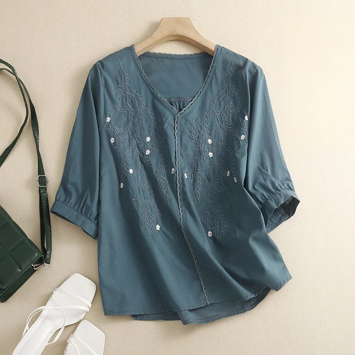 BONNIE LINEN BLOUSE
