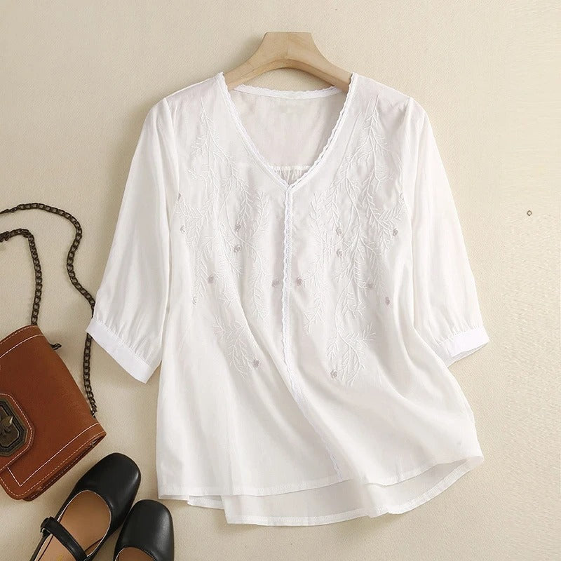 BONNIE LINEN BLOUSE