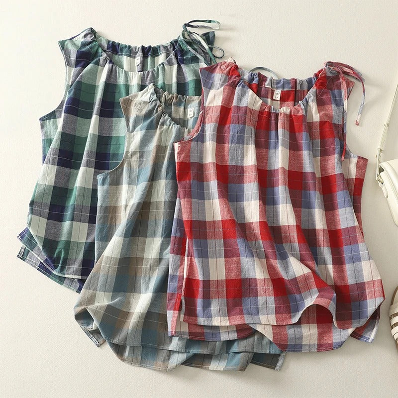 LIA LINEN TOP