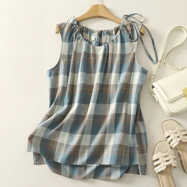 LIA LINEN TOP
