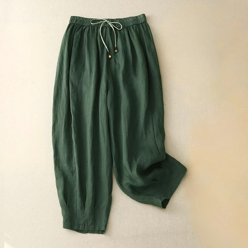 SARAH LINEN PANTS
