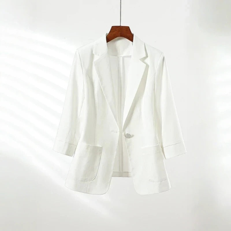 RITA LINEN BLAZER