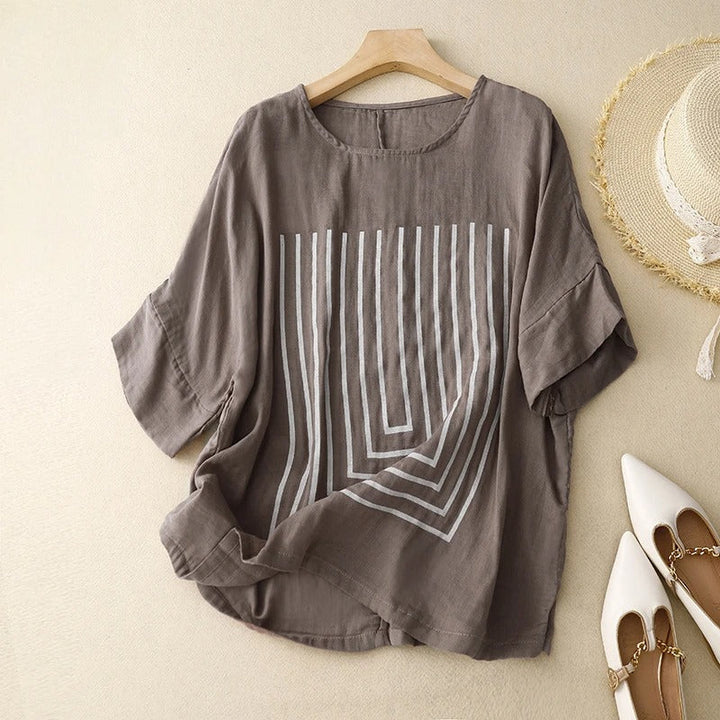 JULIA LINEN T-SHIRT
