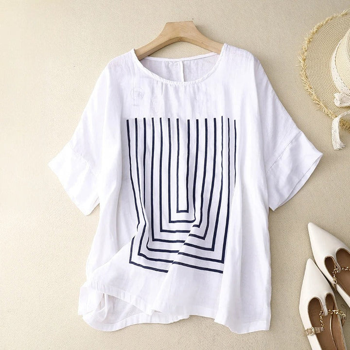 JULIA LINEN T-SHIRT