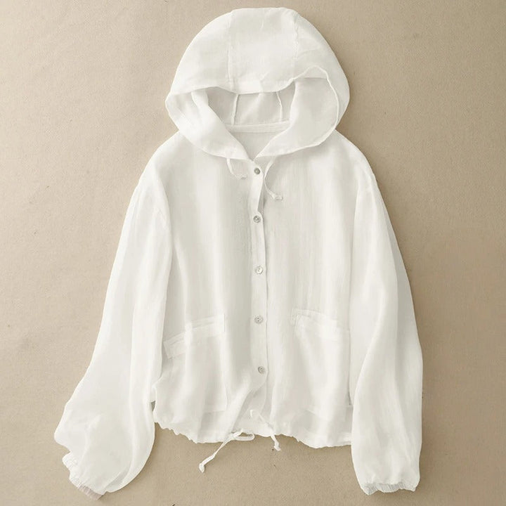 LIA LINEN HOODIE