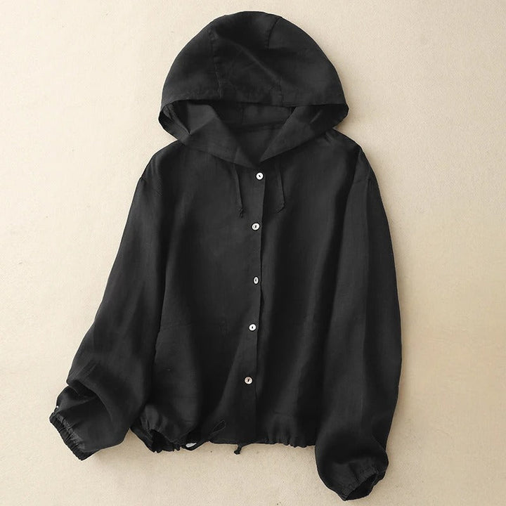 LIA LINEN HOODIE
