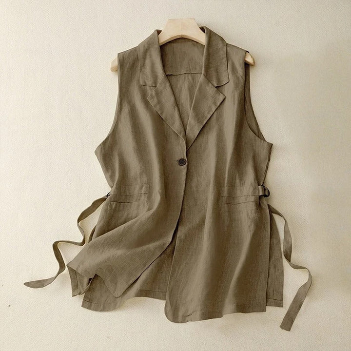ALICE LINEN VEST