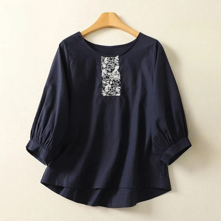 DANA LINEN BLOUSE