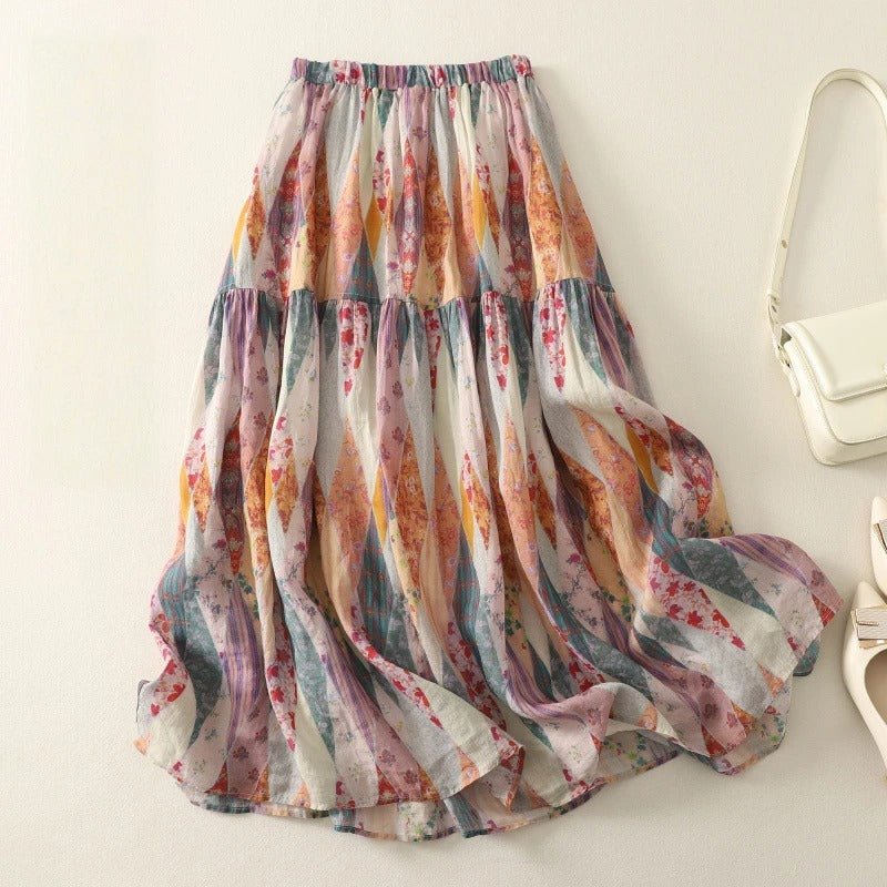 AVITAL LINEN SKIRT