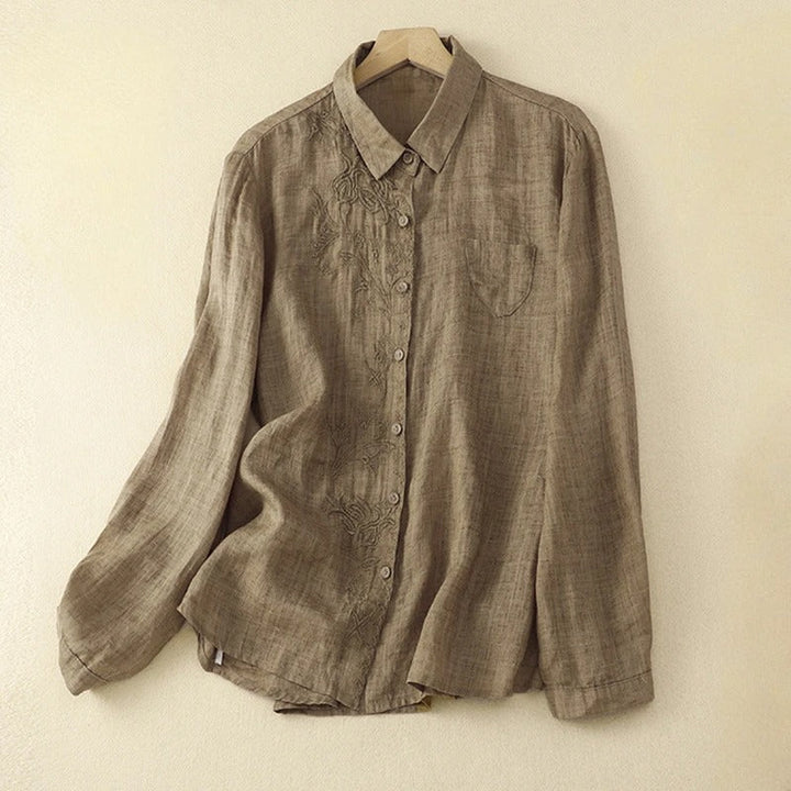 KEIRA LINEN BLOUSE